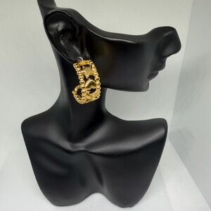 Gold Hoop Earrings stainless steel